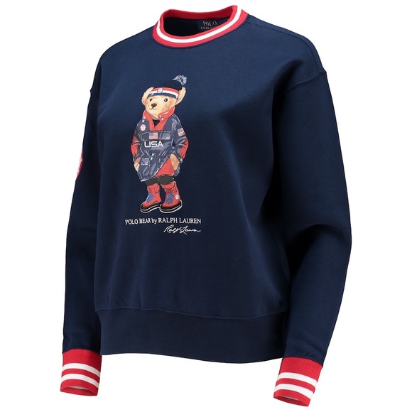 Ralph Lauren girls Team USA Official Sweatshirt - Picture 2 of 16